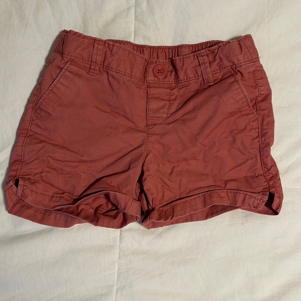 Girl’s rust colored shorts